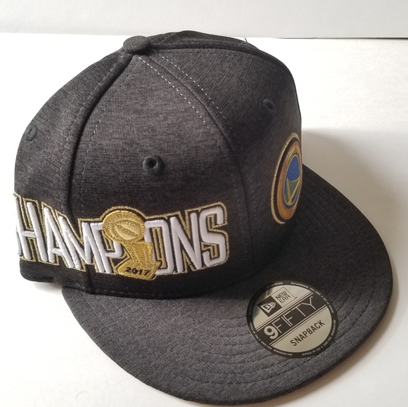 Golden State Warriors 2017 NBA Championship Cap - Picture 7 of 8